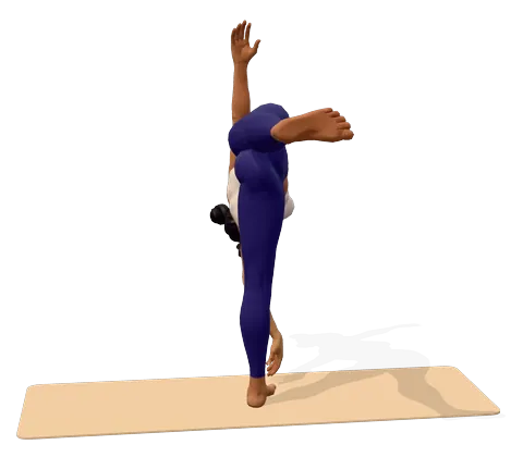 Half Moon Pose