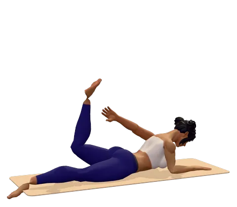 Half Bow Pose
