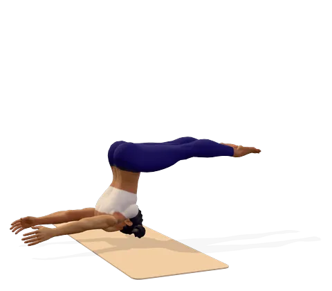 Half Plow Pose