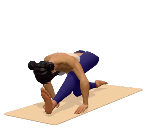 Half Splits Pose