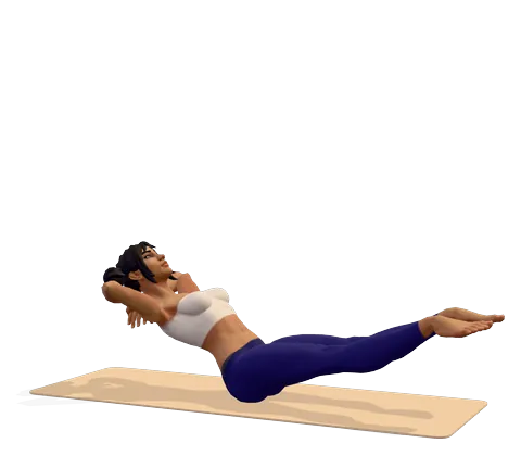 Half Boat Pose