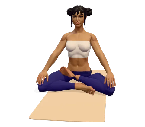Half Lotus Pose
