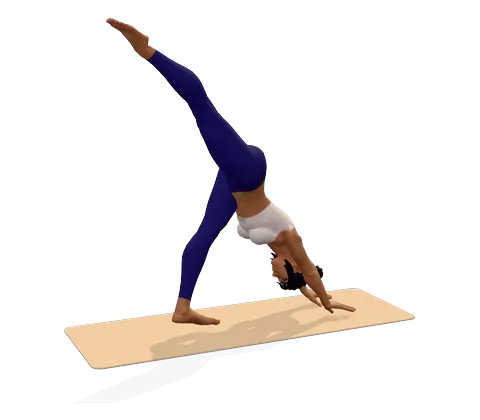 Three-Legged Dog Pose