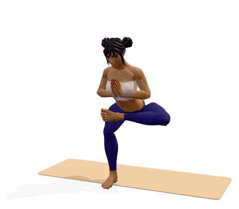 Standing Figure Four Pose