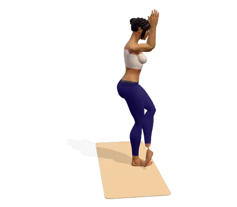 Eagle Pose