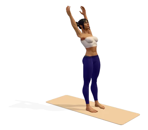 Raised Arms Pose