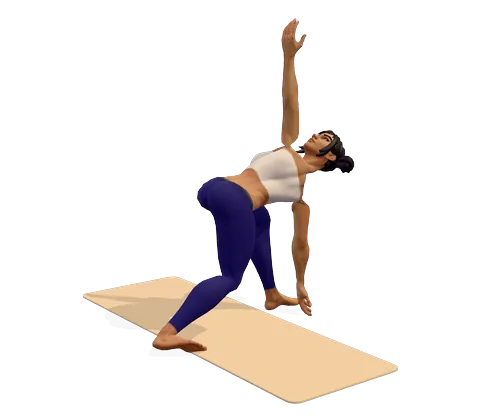 Revolved Triangle Pose