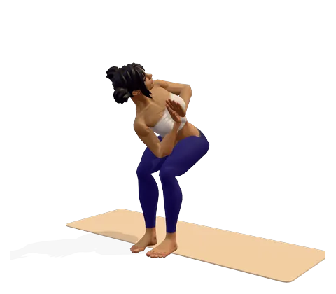 Revolved Chair Pose