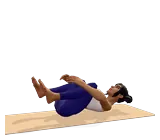 Wind-Relieving Pose