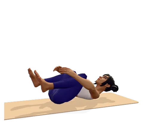 Wind-Relieving Pose