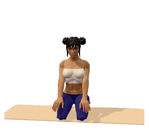 Lion Pose