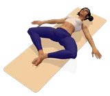 Reclining Bound Angle Pose