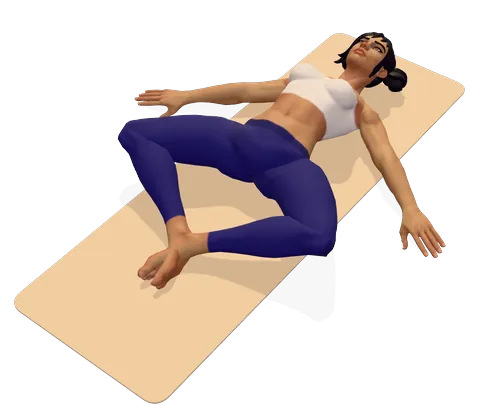 Reclining Bound Angle Pose