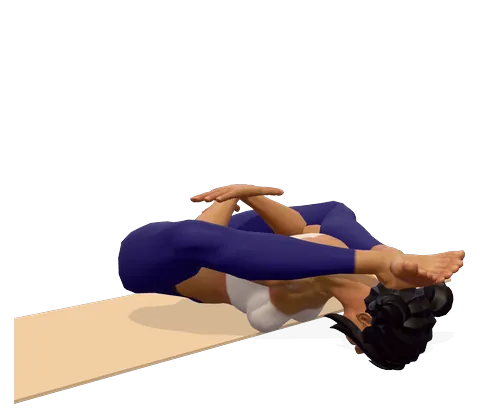 Sleeping Tortoise Pose