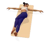 Supine Spinal Twist