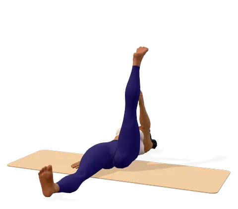 Reclining Hand-to-Big-Toe Pose