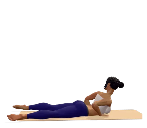 Twisting Cobra Pose