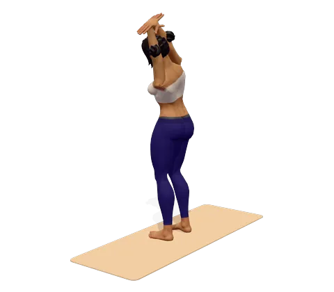 Swaying Palm Tree Pose