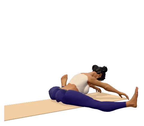 Wide-Angle Seated Forward Bend