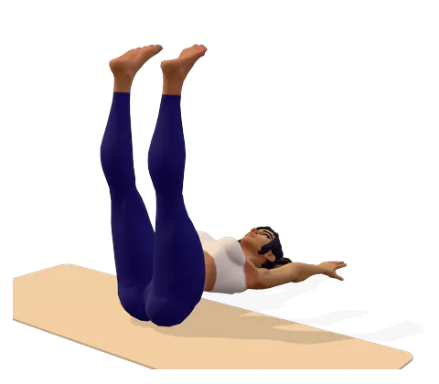 Upward Extended Feet Pose