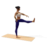 Extended Hand-to-Big-Toe Pose