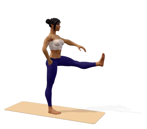 Extended Hand-to-Big-Toe Pose