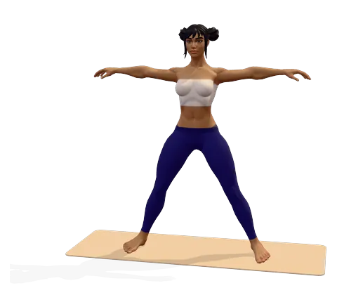 Five-Pointed Star Pose