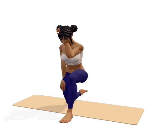 Kneeling Hero Pose